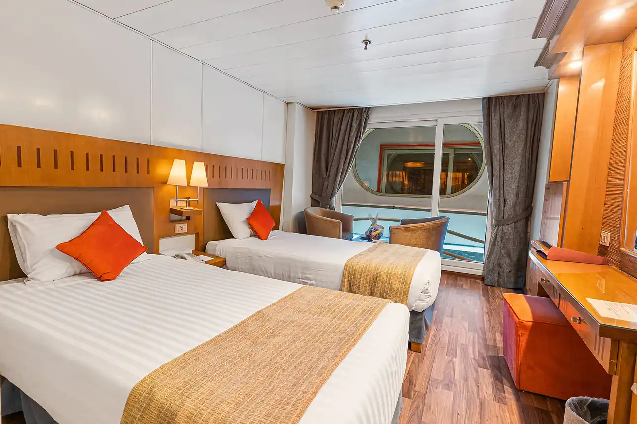 Cabin aboard the MS Mojito Nile Cruise Nile cruise